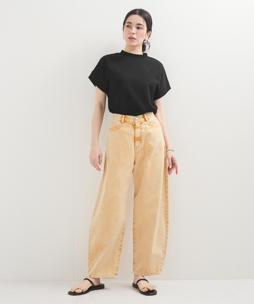 【WOMEN】【UVケア】ボトルネックシャツ WOMEN】【UVケア】ボトルネックシャツ