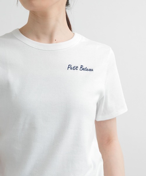 PETIT BATEAU tシャツ 「別注」PETIT BATEAU×DOORS embroideryt