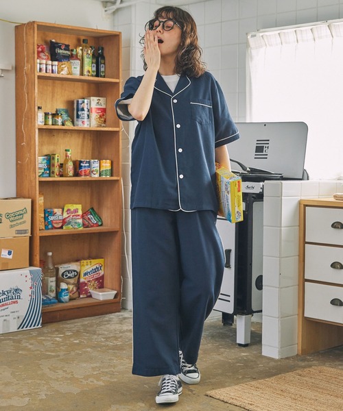 ルームウェア・パジャマ ruki Amazon | [ソーロ トゥ] シルクタッチ パジャマ ルームウェア