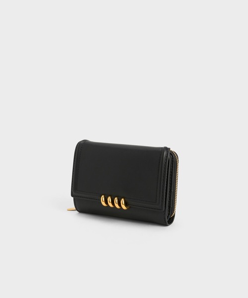 CHARLES ＆ KEITH 「CHARLES & KEITH」 財布 X-SMALL グリーン