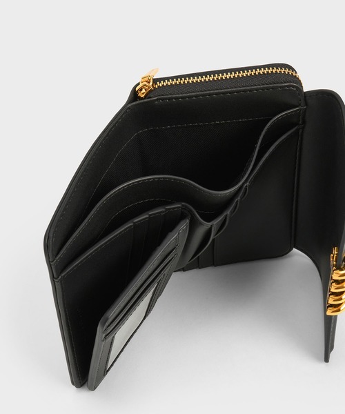 CHARLES ＆ KEITH 「CHARLES & KEITH」 財布 X-SMALL グリーン