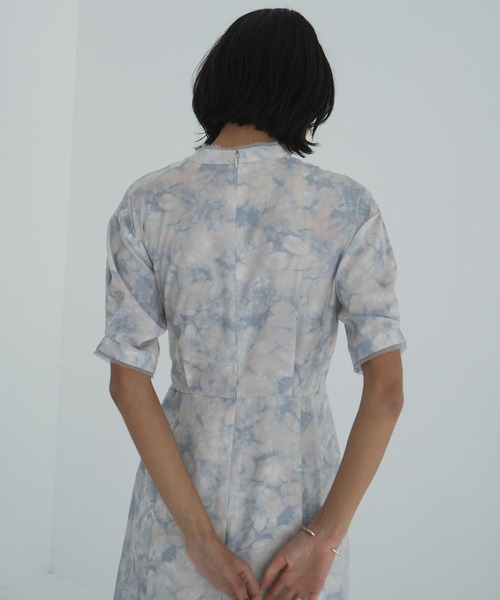 CLANE（クラネ） ワンピース STAND COLLAR WAIST TIE ONEPIECE