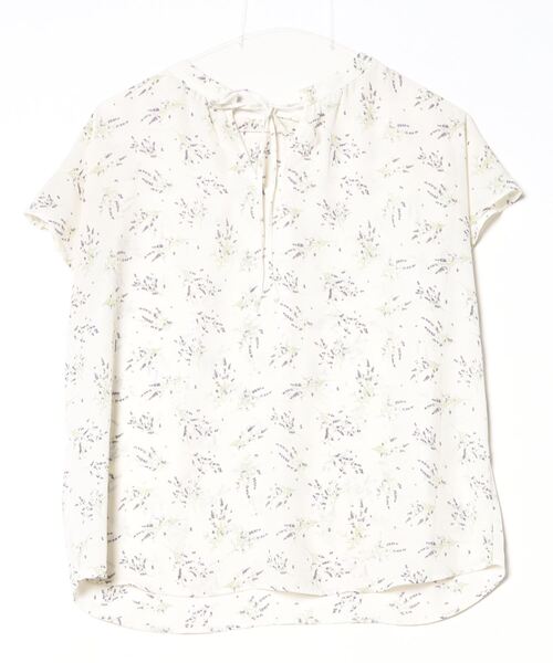「ROPE' PICNIC」 花柄ノースリーブブラウス 38 グリーン レディース