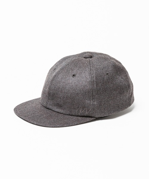 meanswhile ミーンズワイル　SPLIT 6PANEL HAT スエード 6Panel Commuter Cap（キャップ）｜meanswhile（ミーンズワイル