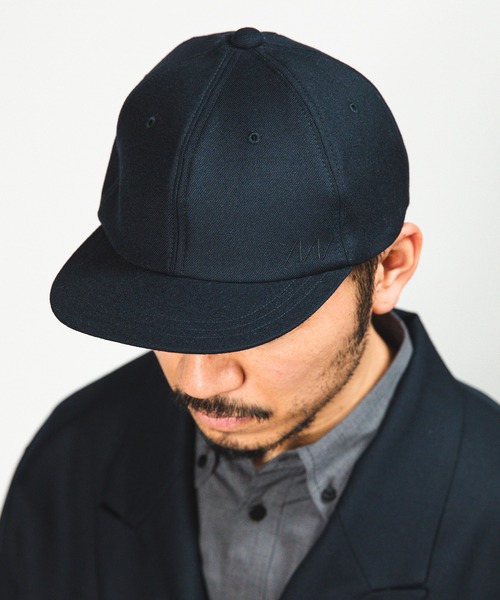 meanswhile キャップ 帽子 Wool 6Panel Cap メンズ : ZOZOTOWN