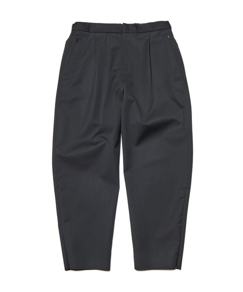 ワイドパンツ スラックス 3LAYER WOOL TECH SLACKS メンズ レディースの画像