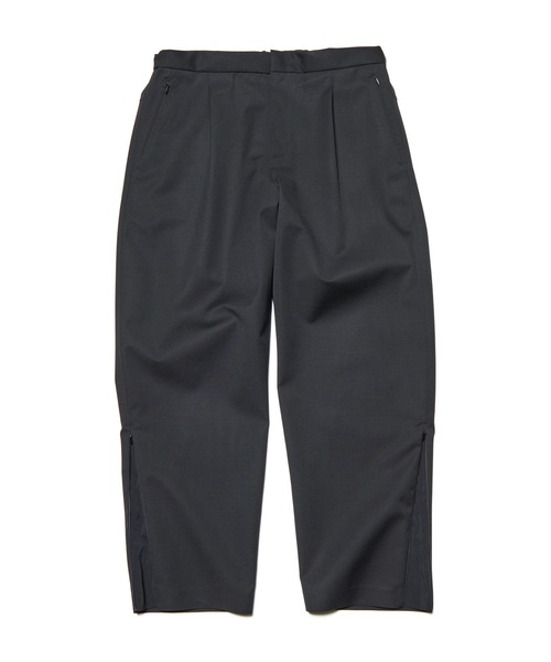 ワイドパンツ スラックス 3LAYER WOOL TECH SLACKS メンズ レディースの画像