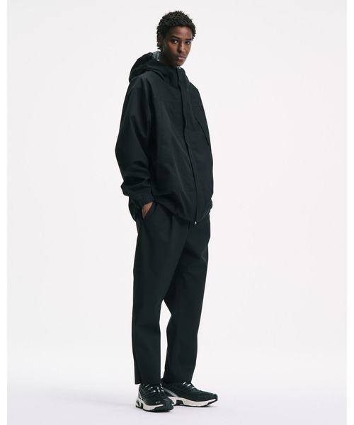 ワイドパンツ スラックス 3LAYER WOOL TECH SLACKS メンズ レディースの画像