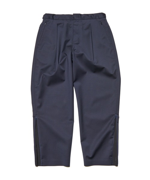 ワイドパンツ スラックス 3LAYER WOOL TECH SLACKS メンズ レディースの画像