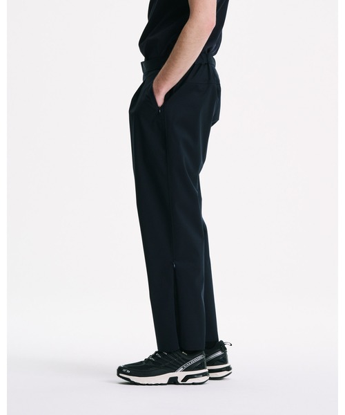 ワイドパンツ スラックス 3LAYER WOOL TECH SLACKS メンズ レディースの画像