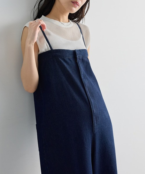 for/c（フォーシー） サロペット オーバーオール 「低身長/高身長向け