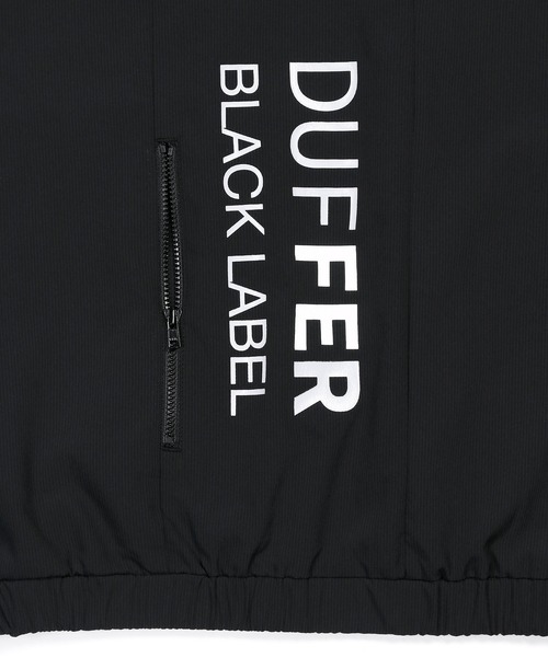 ベスト ジレ 「BLACK LABEL」”A-PACK” SET UP RIBBED VEST：セットアップ リブネック テックベスト メンズの画像