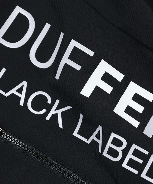 ベスト ジレ 「BLACK LABEL」”A-PACK” SET UP RIBBED VEST：セットアップ リブネック テックベスト メンズの画像