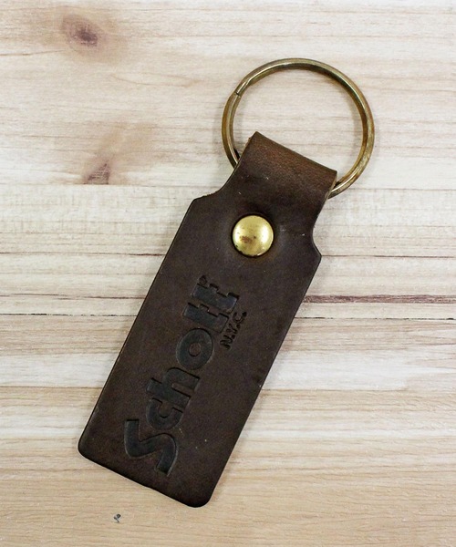 Schott N.Y.C（ショット） キーホルダー HORWEEN LEATHER KEY HOLDER