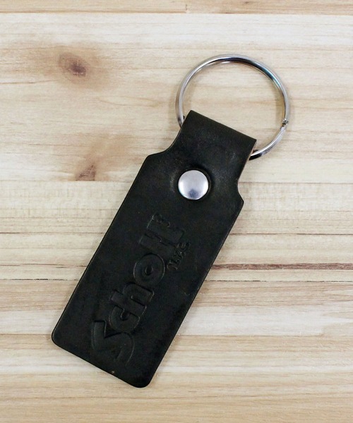 Schott N.Y.C（ショット） キーホルダー HORWEEN LEATHER KEY HOLDER