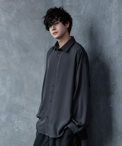 KUUUPY 「KUUUPY」 長袖シャツ LARGE ライトグリーン メンズ