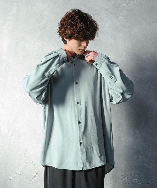 ❣️まゆ❣️ 95〜110センチ　60点以上 KUUUPY 「KUUUPY」 長袖シャツ SMALL ブルーグレー メンズ