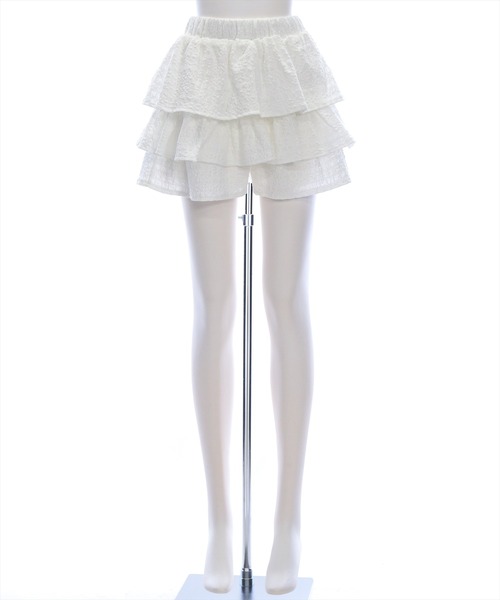 clear パンツ フリルショートパンツ「バレエコア ガーリー