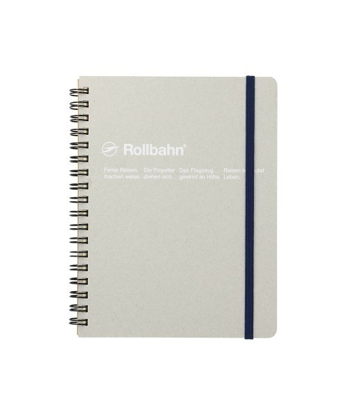 Rollbahn 手帳 ロルバーン ポケット付メモ クラフト L : ZOZOTOWN