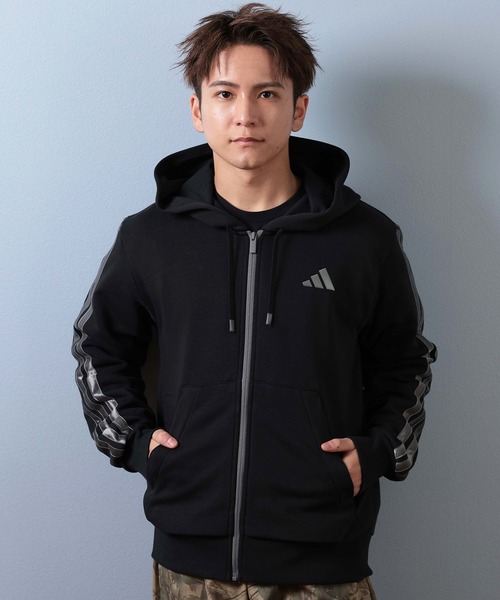 adidas パーカー adidas/アディダス M ESS HLD FZ スウェット