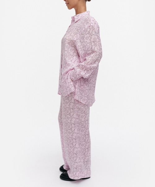 marimekko（マリメッコ） ブラウス シャツ Sh Runsas Piirto Unikko