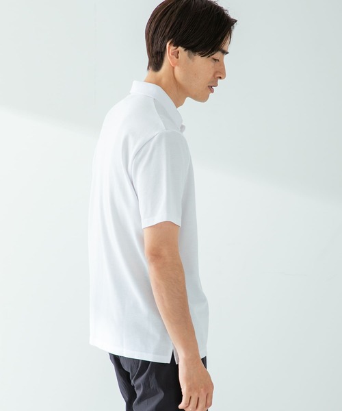 「URBAN RESEARCH ROSSO MEN」 半袖ポロシャツ X-LARGE ネイビー メンズ