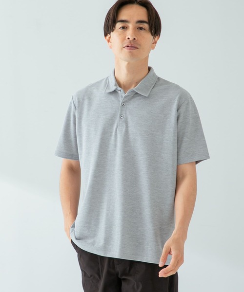 「URBAN RESEARCH ROSSO MEN」 半袖ポロシャツ X-LARGE ネイビー メンズ