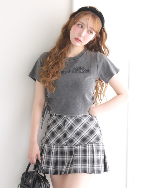 トップス agu one after another NICE CLAUP tシャツ ピグメントドロストT