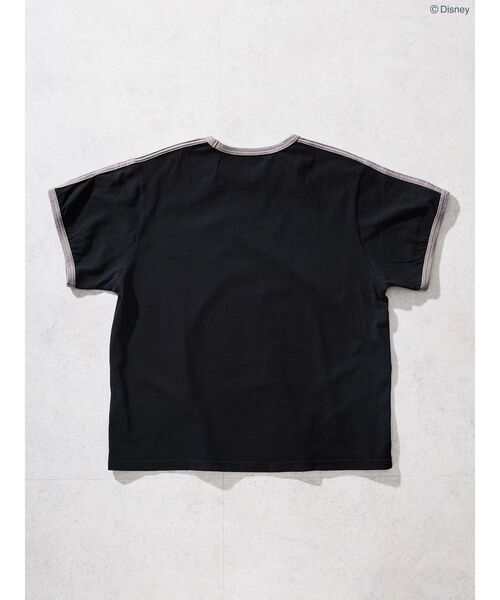 「Disney」 半袖Tシャツ「AMERICAN HOLICコラボ」 M ブラック レディース
