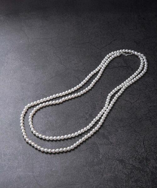 ネックレス decor「デコール」　6mmPearllongnecklace レディースの画像