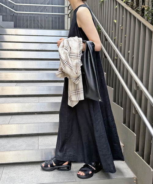 Spick＆Span ワンピース 「追加」リネンアメスリドレス