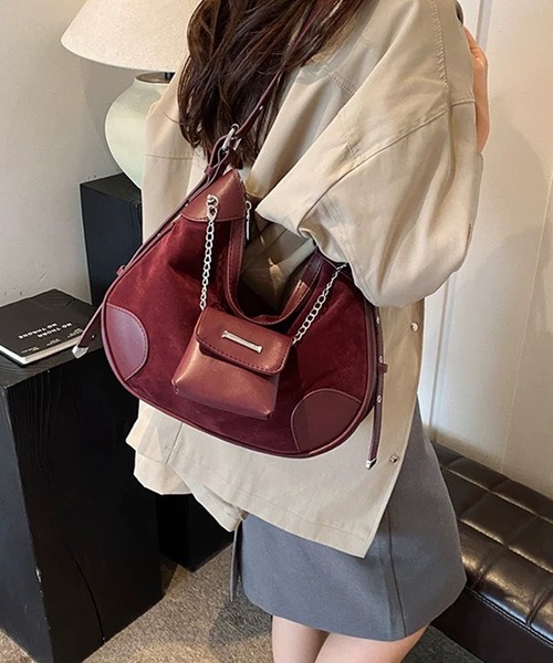 pumpkin port ショルダーバッグ バッグ ミニポーチ付き