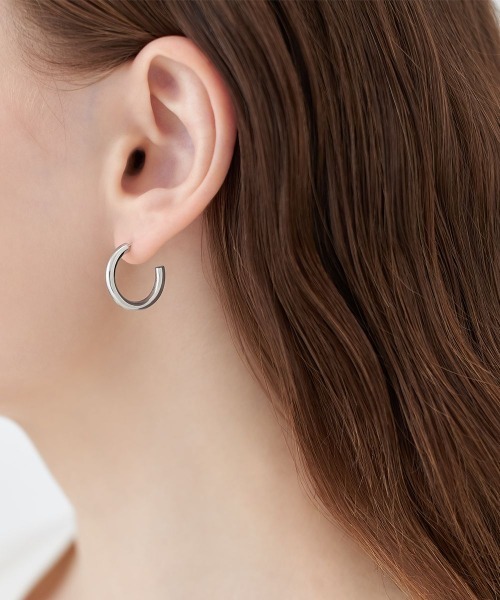 【NEW】★ロゴ・ピアス/ステンレス製 Canal4℃ ピアス ステンレス レディース : ZOZOTOWN Yahoo!店