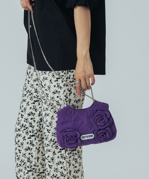 OUTDOOR PRODUCTS トートバッグ 「ROSE BUD別注」(OUTDOOR)FLOWER