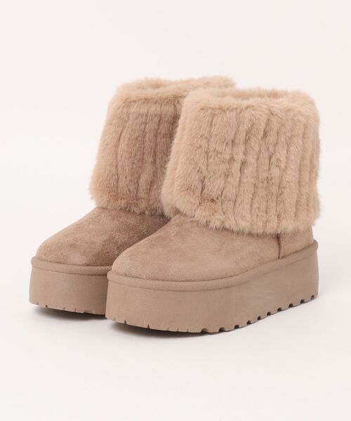 Shoes in Closet（シュークロ） ブーツ 軽量厚底 プラットフォーム