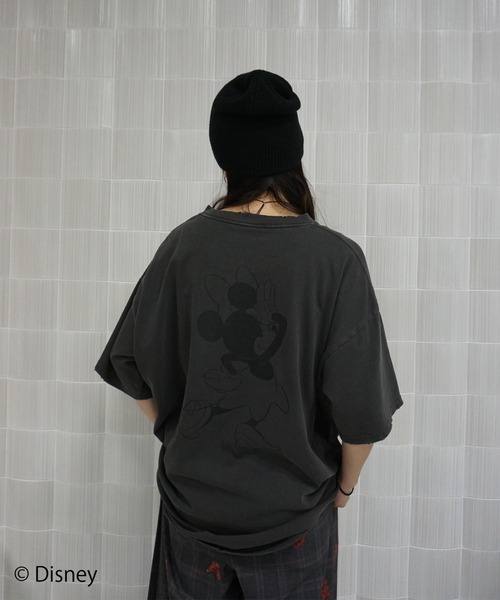 Disney（ディズニー） tシャツ 半袖 MICKEY AND MINNIE DESIGN BIG TEE