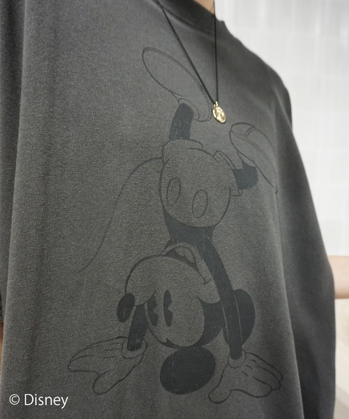 Disney（ディズニー） tシャツ 半袖 MICKEY AND MINNIE DESIGN BIG TEE