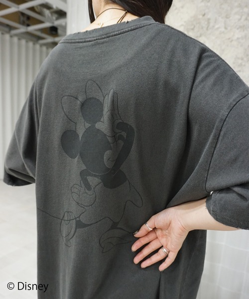 Disney（ディズニー） tシャツ 半袖 MICKEY AND MINNIE DESIGN BIG TEE