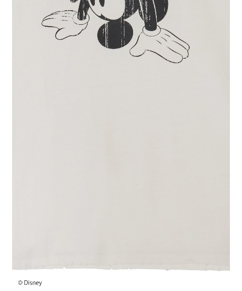 Disney（ディズニー） tシャツ 半袖 MICKEY AND MINNIE DESIGN BIG TEE