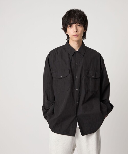 CITEN（シテン） シャツ 「CITEN」リングドットポケットシャツ