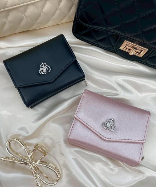 GG ハート型 ロゴ付き ピンク 財布 ハート型財布 超レア‼️Vivitixハート型