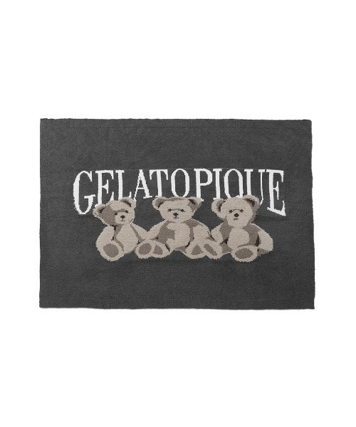 gelato pique（ジェラートピケ） ブランケット モチーフジャガード
