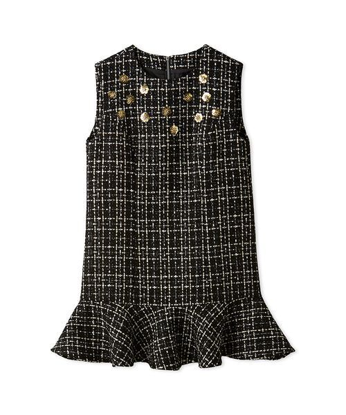 LILY BROWN Aラインビジューミニワンピース LILY BROWN（リリーブラウン） ワンピース 「L.B CANDY STOCK