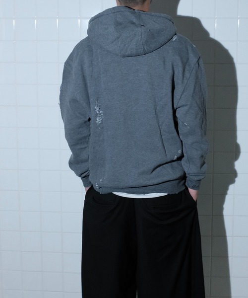 THRIFTY LOOK パーカー THRIFTY LOOK / スリフティールック WORN-OUT 