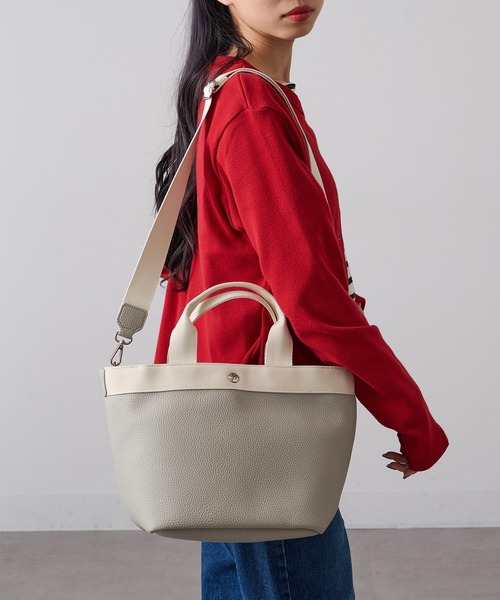 cache cache（カシュカシュ） トートバッグ 「cache cache」シュリンク