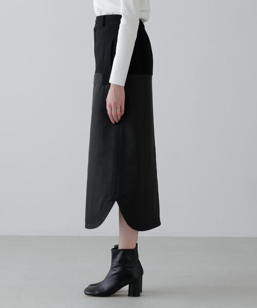 新品タグ付き　ADORE アドーア　黒 ロングスカート ADORE（アドーア） スカート トリプルクロススカート : ZOZOTOWN Yahoo