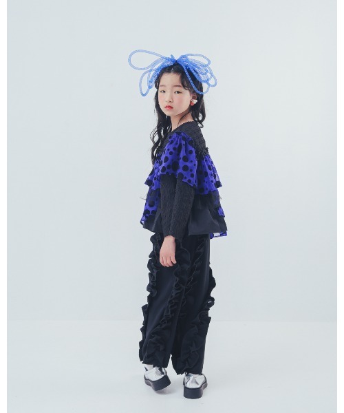 パンツ アシメフリルパンツ キッズ 子供服 女の子 | unica | 04