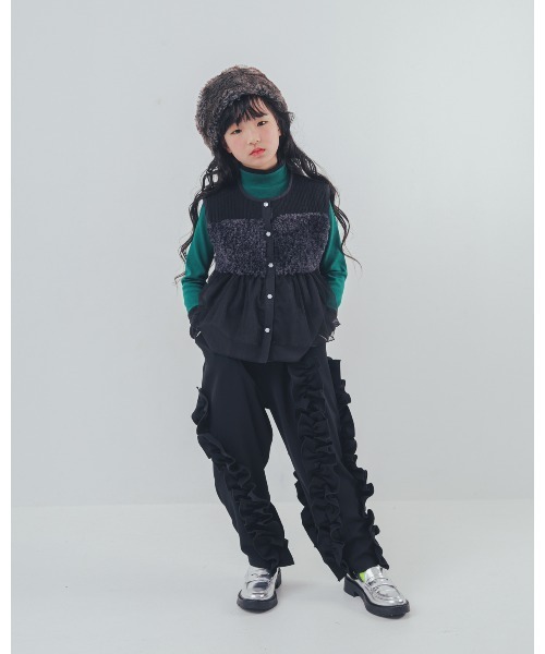 パンツ アシメフリルパンツ キッズ 子供服 女の子 | unica | 13