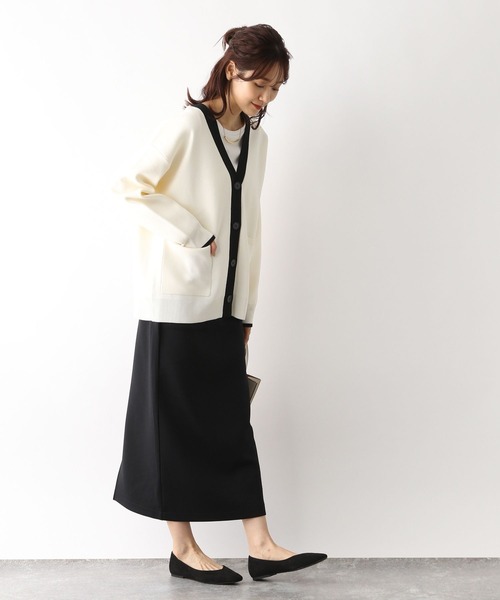 「GLOBAL WORK」 ニットカーディガン LARGE ブルー系その他 レディース_画像5