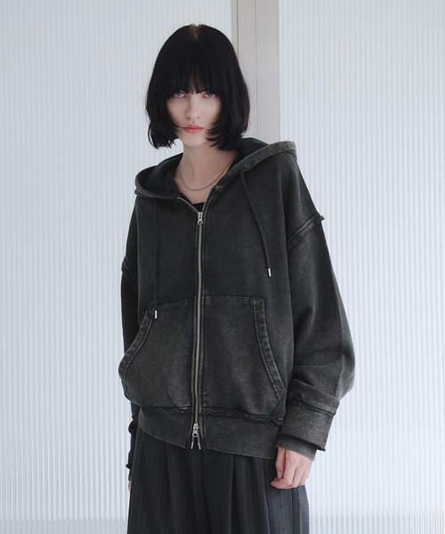 selle glant（セレグランテ） パーカー HEAVYWEIGHT DOUBLE ZIP HOODIE